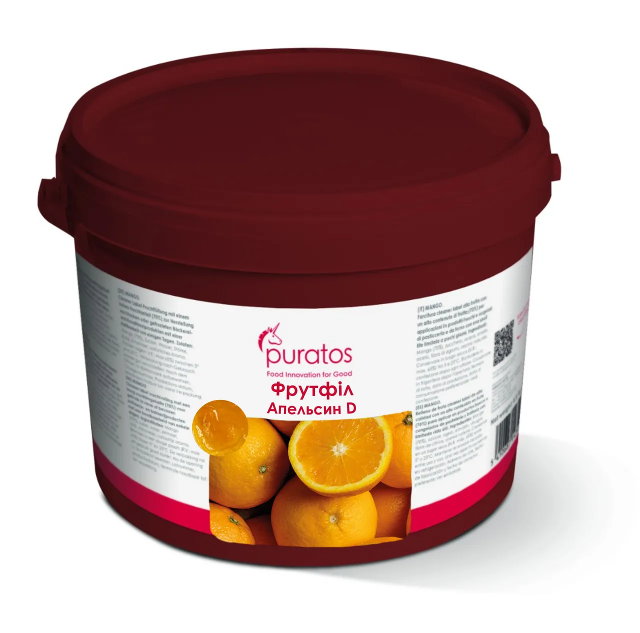FRUITS　No.7　aliceauaa Начинка Фрутфіл Апельсин D - Puratos